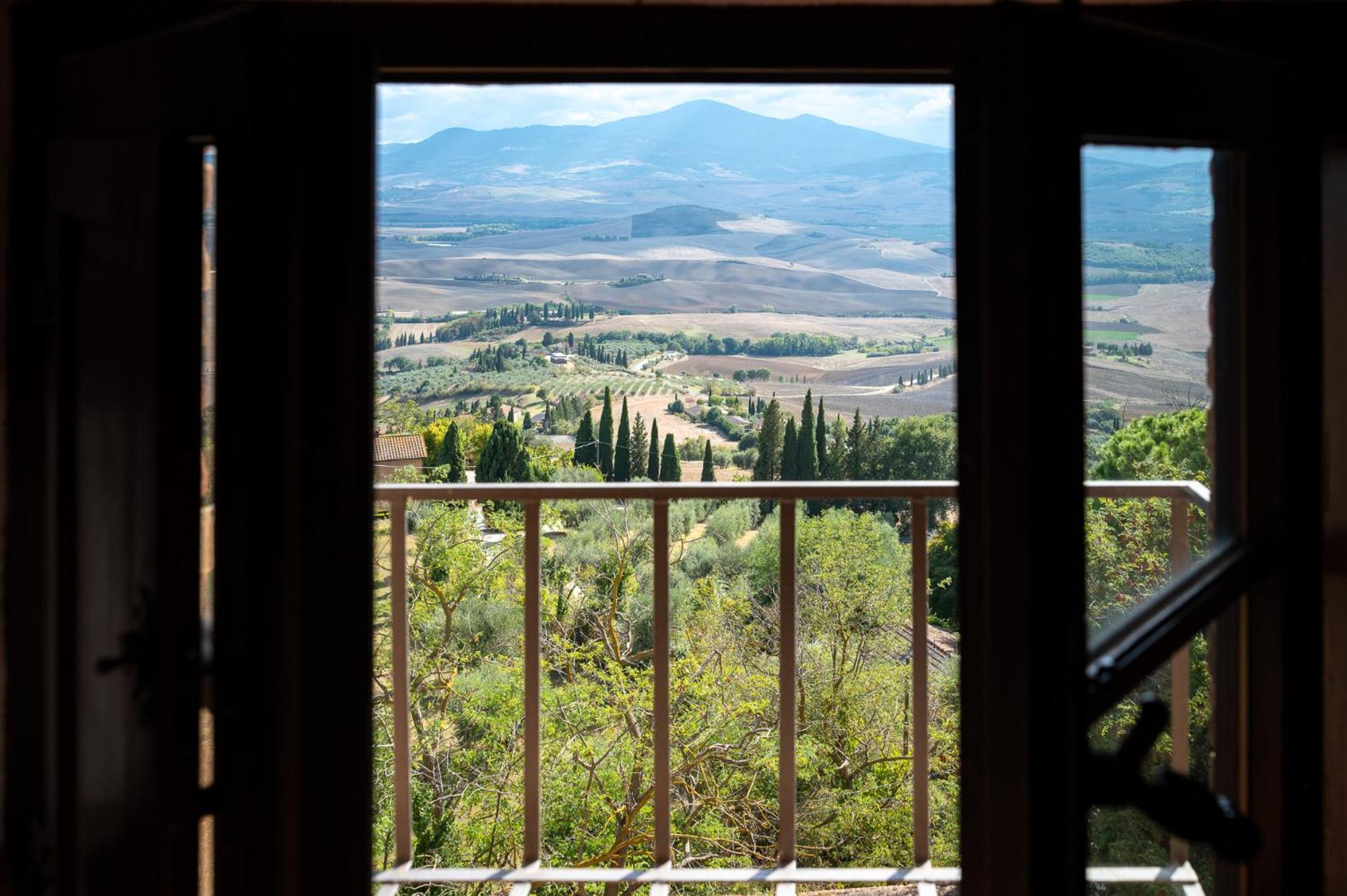 Апартаменти Artistica Pienza - Breathtaking Val D'Orcia View Екстер'єр фото