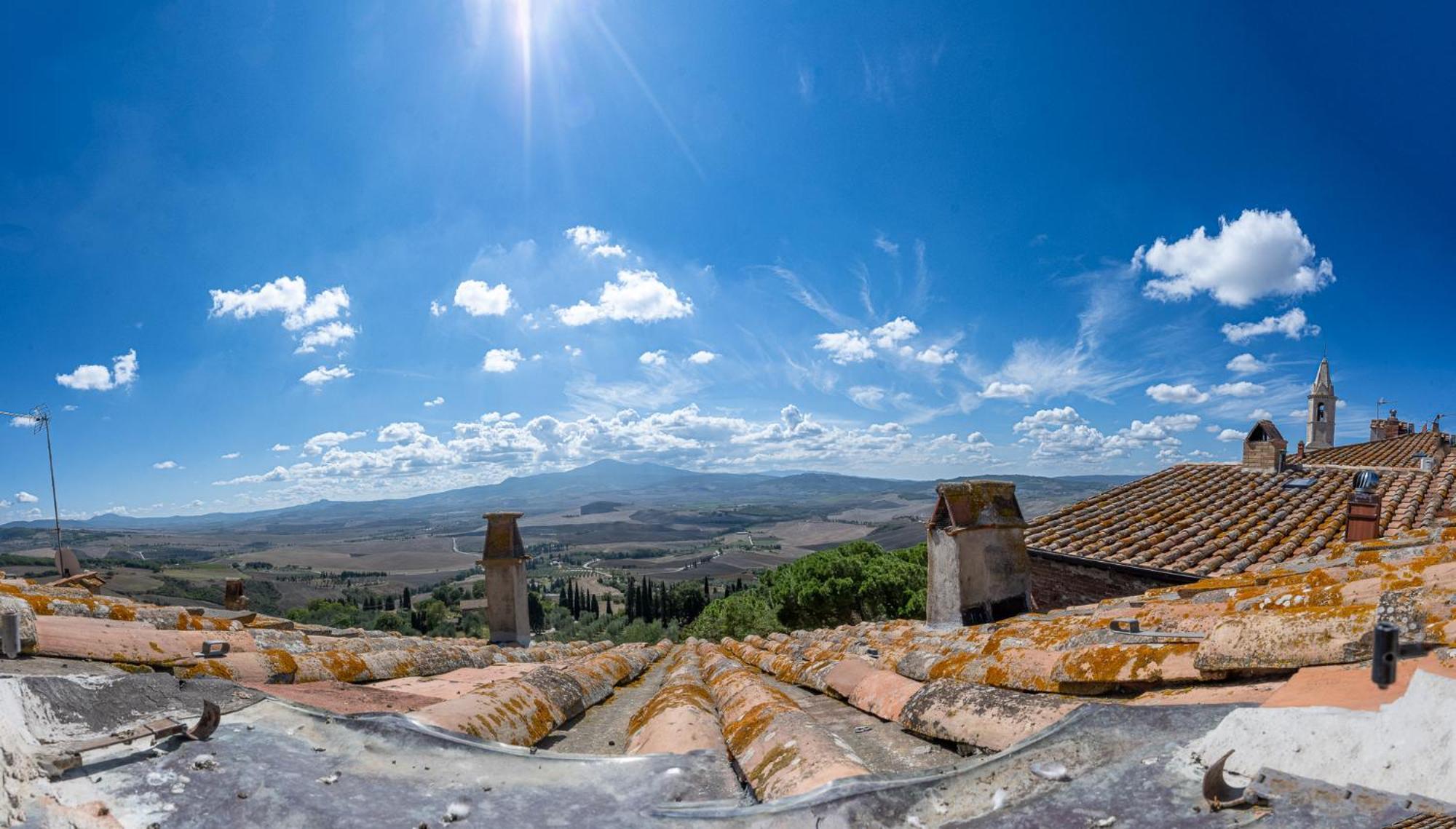 Апартаменти Artistica Pienza - Breathtaking Val D'Orcia View Екстер'єр фото